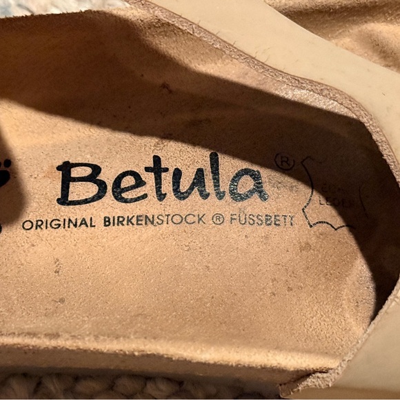 Women’s Birkenstock Betula tan Leather Sandals 39 - Picture 6 of 6